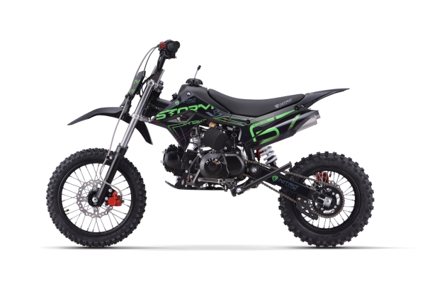 NITRO MOTORS 125cc Kinder Dirtbike Storm V3 BRX 14/12 4-Gang